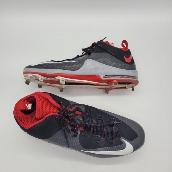 Nike Air Max MVP Elite Metal Baseball Cleats Men 14 Shoes 684687 016 - Picture 9 of 11